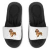 Dachshund Christmas Lights Slide Sandal