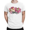 Santa Baby Pink Christmas T-Shirt