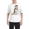 Husky Christmas Lights Youth Tee
