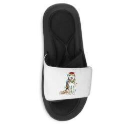 Husky Christmas Lights Slide Sandal -Santa Clothing Shop pmd.2526781742.202.25096940.s3.1 front customized1 f5f5f5 none x90y61 60 800x800 1
