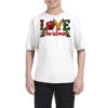 Western Christmas Love Youth Tee