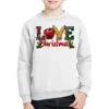 Western Christmas Love Youth Sweatshirt