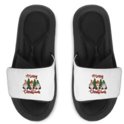 Merry Christmas Gnomes Slide Sandal