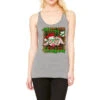 Merry Christmas Pig Racerback Tank