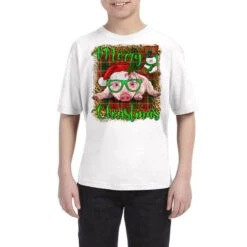 Merry Christmas Pig Youth Tee