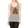 Merry Christmas Basketball Racerback Tank
