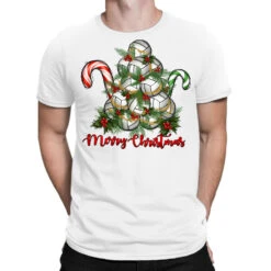 Merry Christmas Volleyball T-Shirt