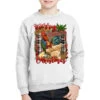 Merry Cluckin' Christmas Youth Sweatshirt