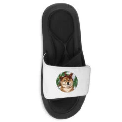 Shiba Inu Christmas Slide Sandal -Santa Clothing Shop pmd.2526800141.202.25097198.s3.1 front customized1 f5f5f5 none x85y63.5 70 800x800 1