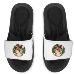 Shiba Inu Christmas Slide Sandal