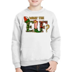 What The Elf Christmas Youth Sweatshirt