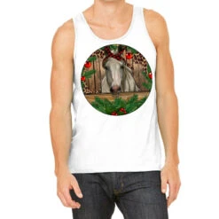 Christmas Horse Tank Top