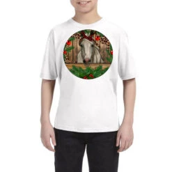 Christmas Horse Youth Tee