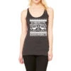 T Rex Ugly Christmas Racerback Tank