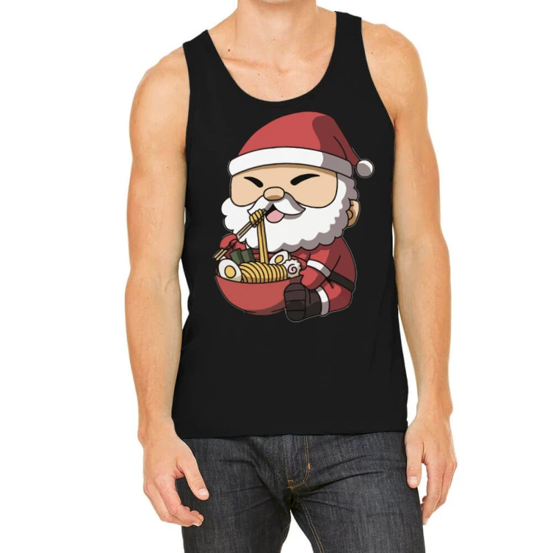 Kawaii Anime Christmas Santa Claus Japanese Tank Top 1 Kawaii Anime Christmas Santa Claus Japanese Tank Top