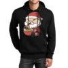 Kawaii Anime Christmas Santa Claus Japanese Unisex Hoodie