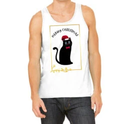 Meowy Christmas Tank Top