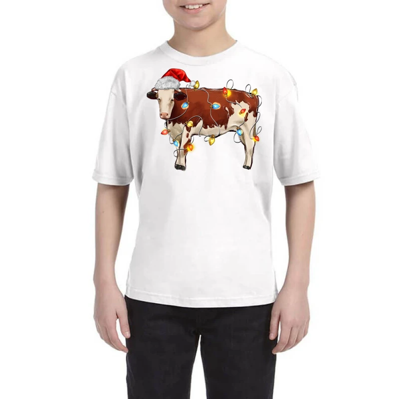 Christmas Cow Youth Tee 1 Christmas Cow Youth Tee