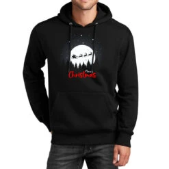 Christmas Contrast Moonlight Unisex Hoodie