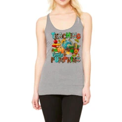 Christmas Jolly Teachers Racerback Tank