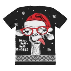 Ugly Christmas Llama Santa Xmas Llama Alpaca G All Over Women's T-shirt -Santa Clothing Shop pmd.2527015607.108.25089433.s3.1 front customized1 111111 none x45y21.5 294 800x800 1