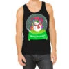 Snow Globe Funny Xmas Snowman Snowflakes Christmas Tank Top