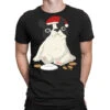 Santa English Bulldog Cookie Christmas Dog Lov T-Shirt