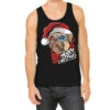 Santa Pug Christmas Merry Pugmas Dog Lover Xma Tank Top