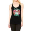 Christmas Vibes Santa Racerback Tank