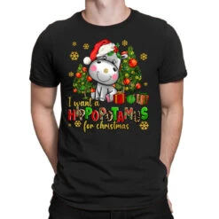 I Want A Hippopotamus For Christmas T-Shirt