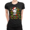 I Want A Hippopotamus For Christmas Ladies Fitted T-Shirt
