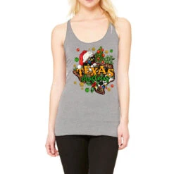 Texas Christmas Racerback Tank