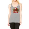 Christmas Nunu Claus Racerback Tank