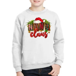 Christmas Nunu Claus Youth Sweatshirt