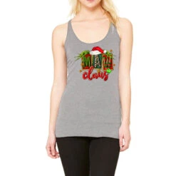 Christmas Maw Claus Racerback Tank