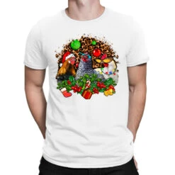 Christmas Party And Chickens T-Shirt