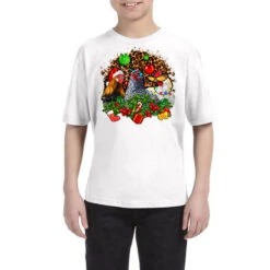 Christmas Party And Chickens Youth Tee