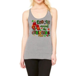 Croc'in Around The Christmas Tree Racerback Tank