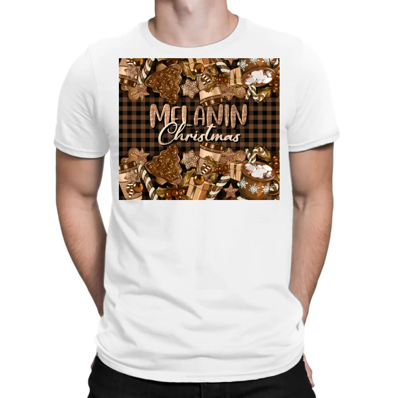 Melanin Christmas T-Shirt 1 Melanin Christmas T-Shirt