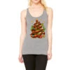 Christmas Feliz Navidad Sombrero Tree Racerback Tank