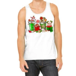 Christmas Coffee Cup Tank Top
