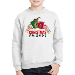 Christmas Friends Youth Sweatshirt