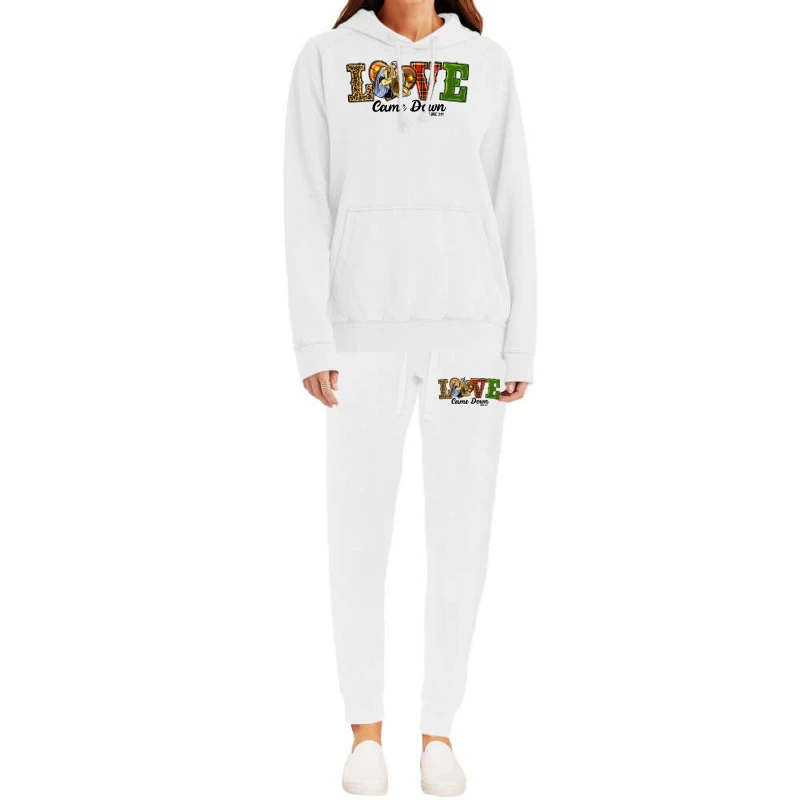 Love Came Down Baby Jesus Christmas Hoodie & Jogger Set 2 Love Came Down Baby Jesus Christmas Hoodie & Jogger Set - Image 2